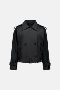 CROPPED TRENCHCOAT