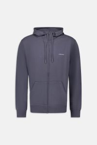 BASIC HOODED ZIP VEST
