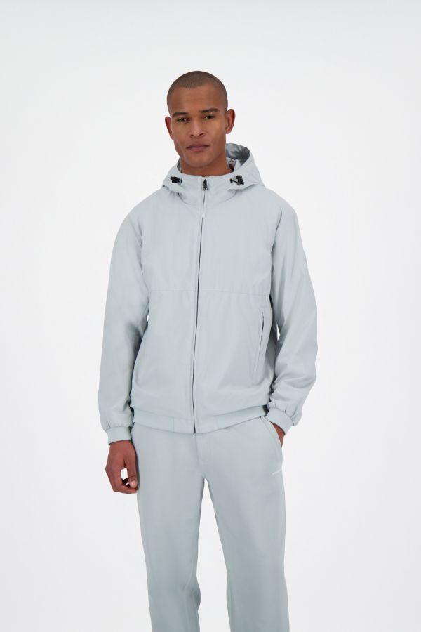 HOODED FOUR-WAY STRETCH JACKET