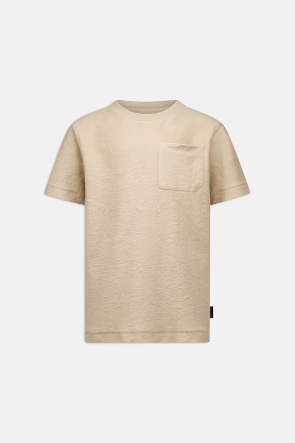 WOVEN TEE