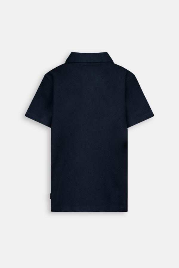 WOVEN POLO SHIRT