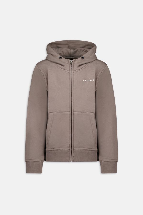 BASIC HOODED ZIP VEST