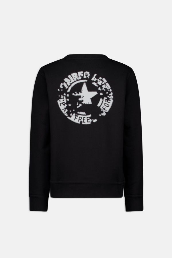FADED ROUND SWEATER