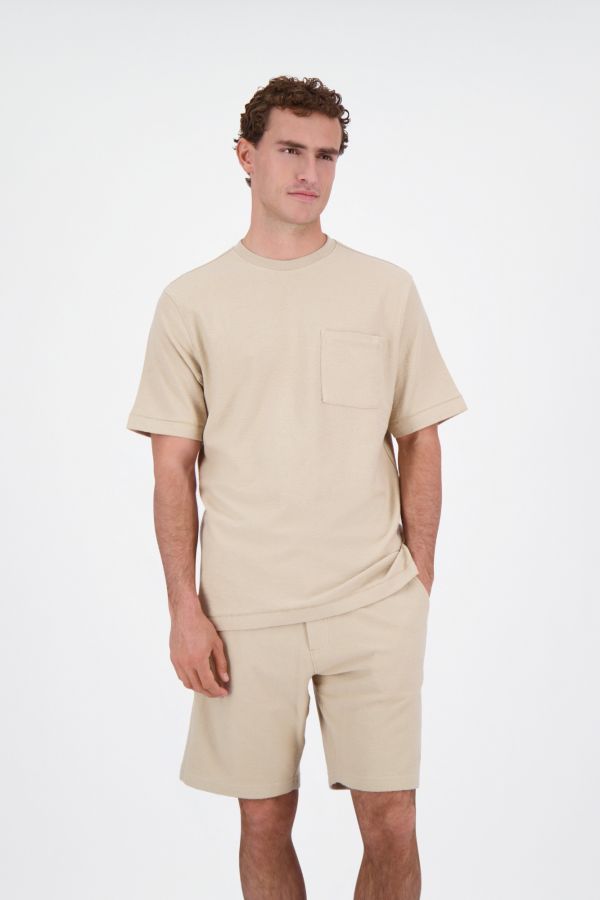 WOVEN TEE