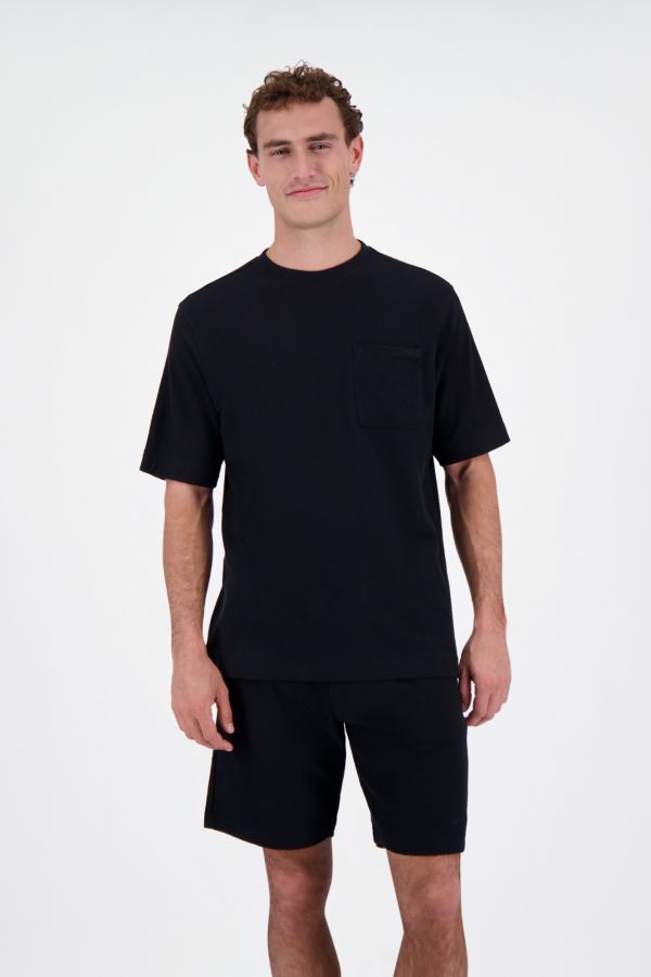 WOVEN TEE