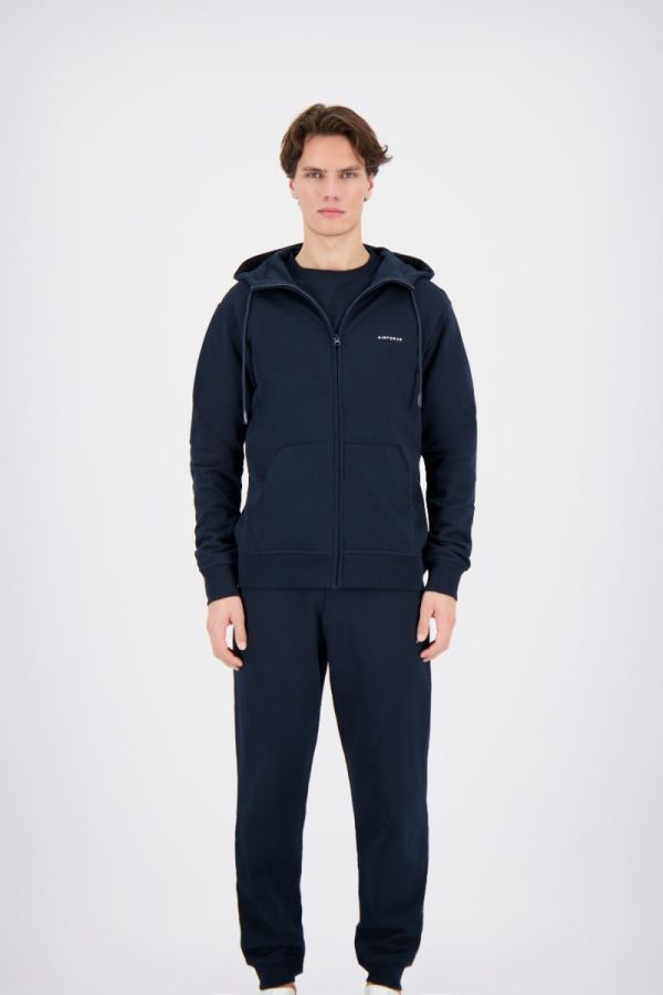 BASIC HOODED ZIP VEST
