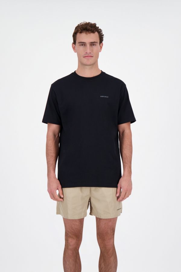 EMBROIDERY SNIPPED T-SHIRT