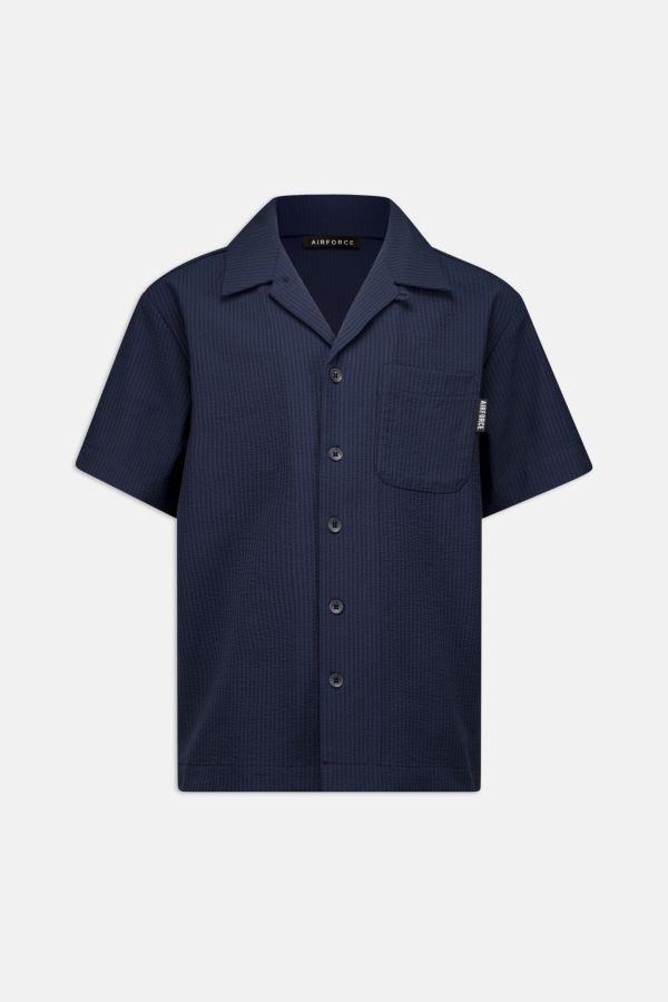 SEERSUCKER POLO SHIRT