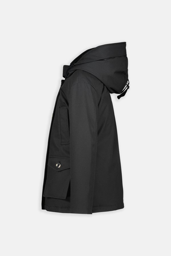 4 POCKET PARKA HERRINGBONE