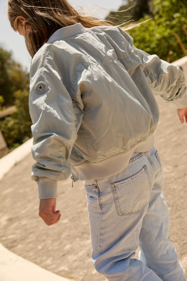WAXED CRINCKLE JACKET BOMBER