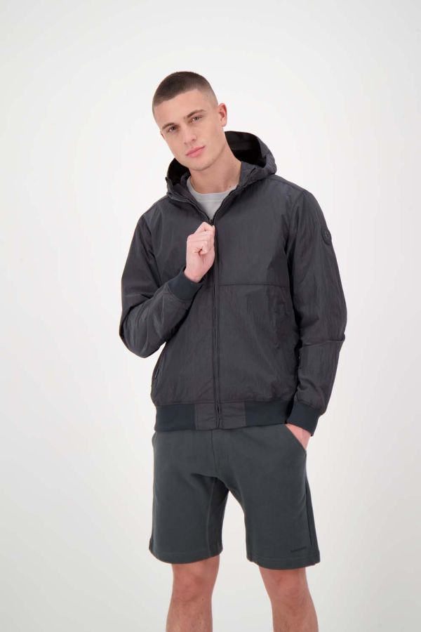WAXED CRINKLE JACKET