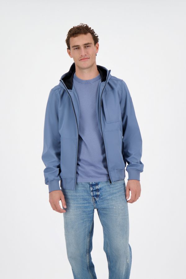HOODED JAVI SOFTSHELL JACKET