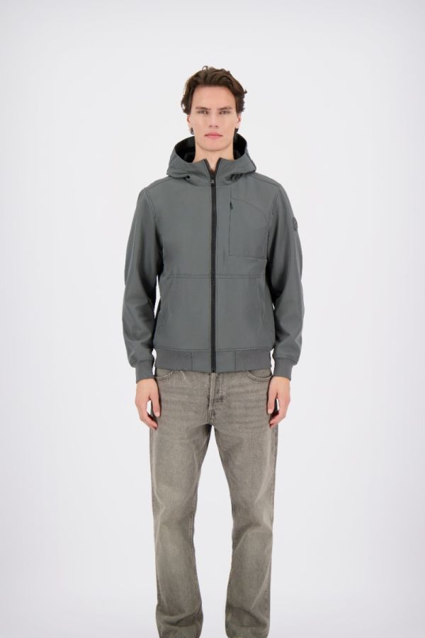 HOODED JAVI SOFTSHELL JACKET