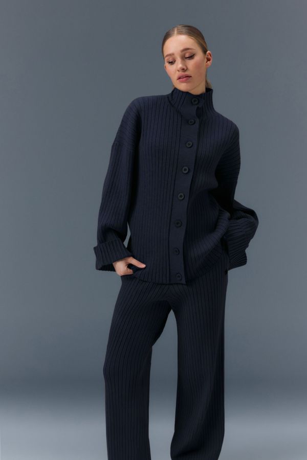 RUMI RIBBED TRAVEL SET PANTS
