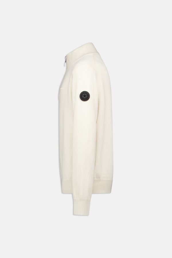 KNITWEAR QUARTER ZIP