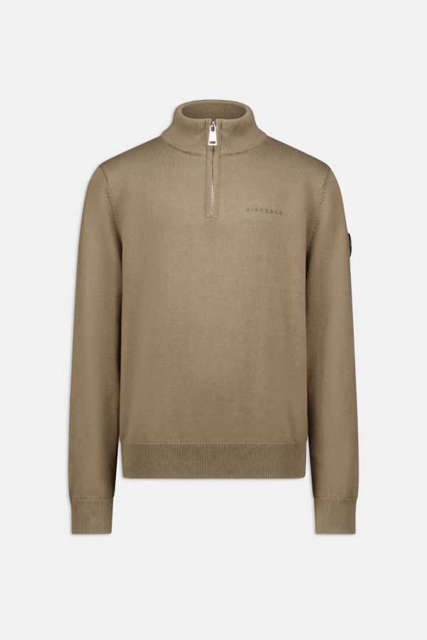 KNITWEAR QUARTER ZIP
