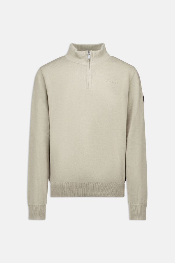 KNITWEAR QUARTER ZIP