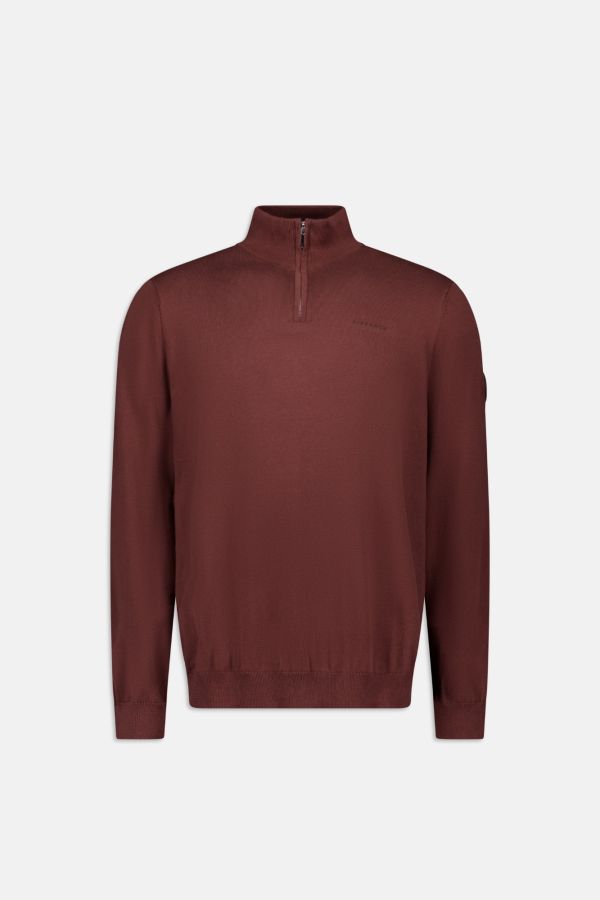 KNITWEAR QUARTER ZIP