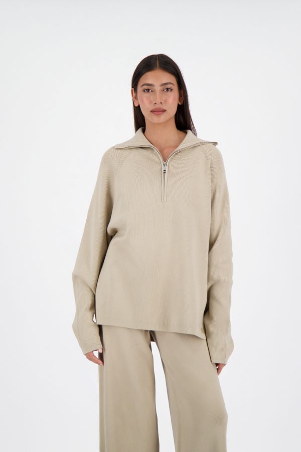 JUNA RIBBED TRAVEL SET SWEATER