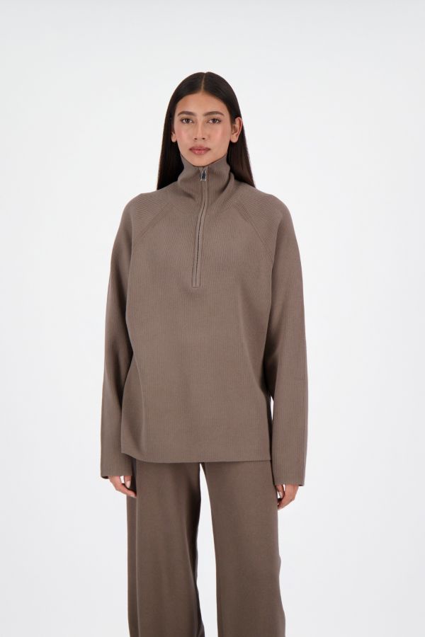 JUNA RIBBED TRAVEL SET SWEATER