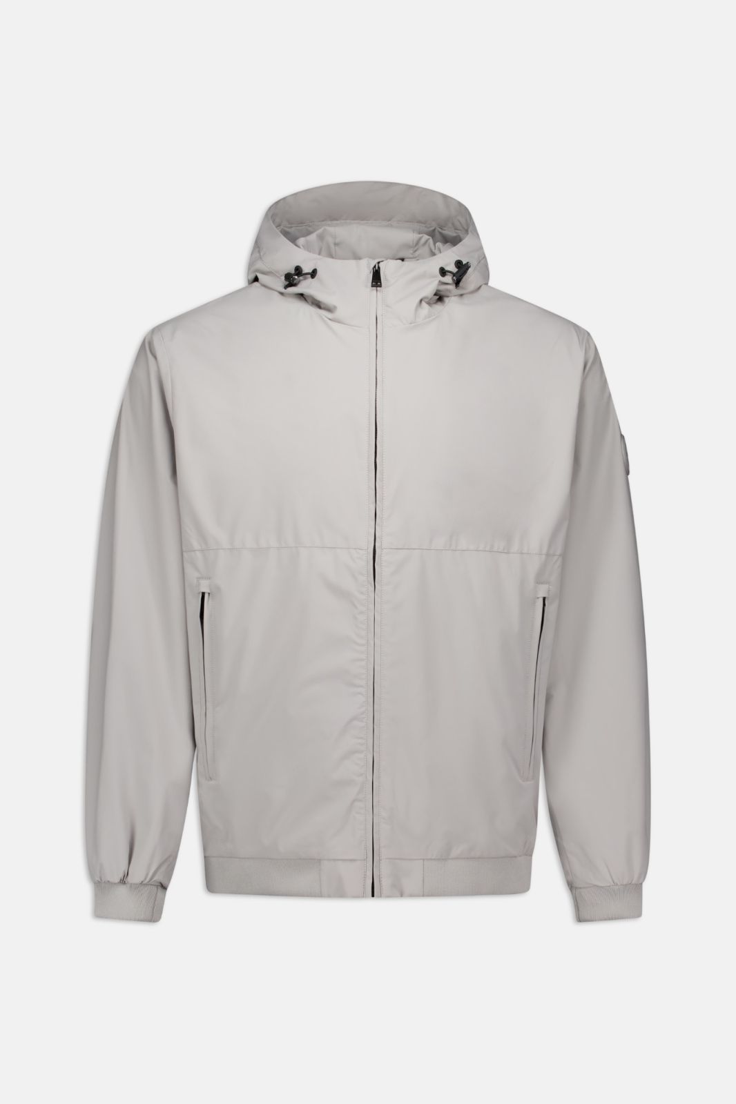 HOODED FOUR-WAY STRETCH JACKET
