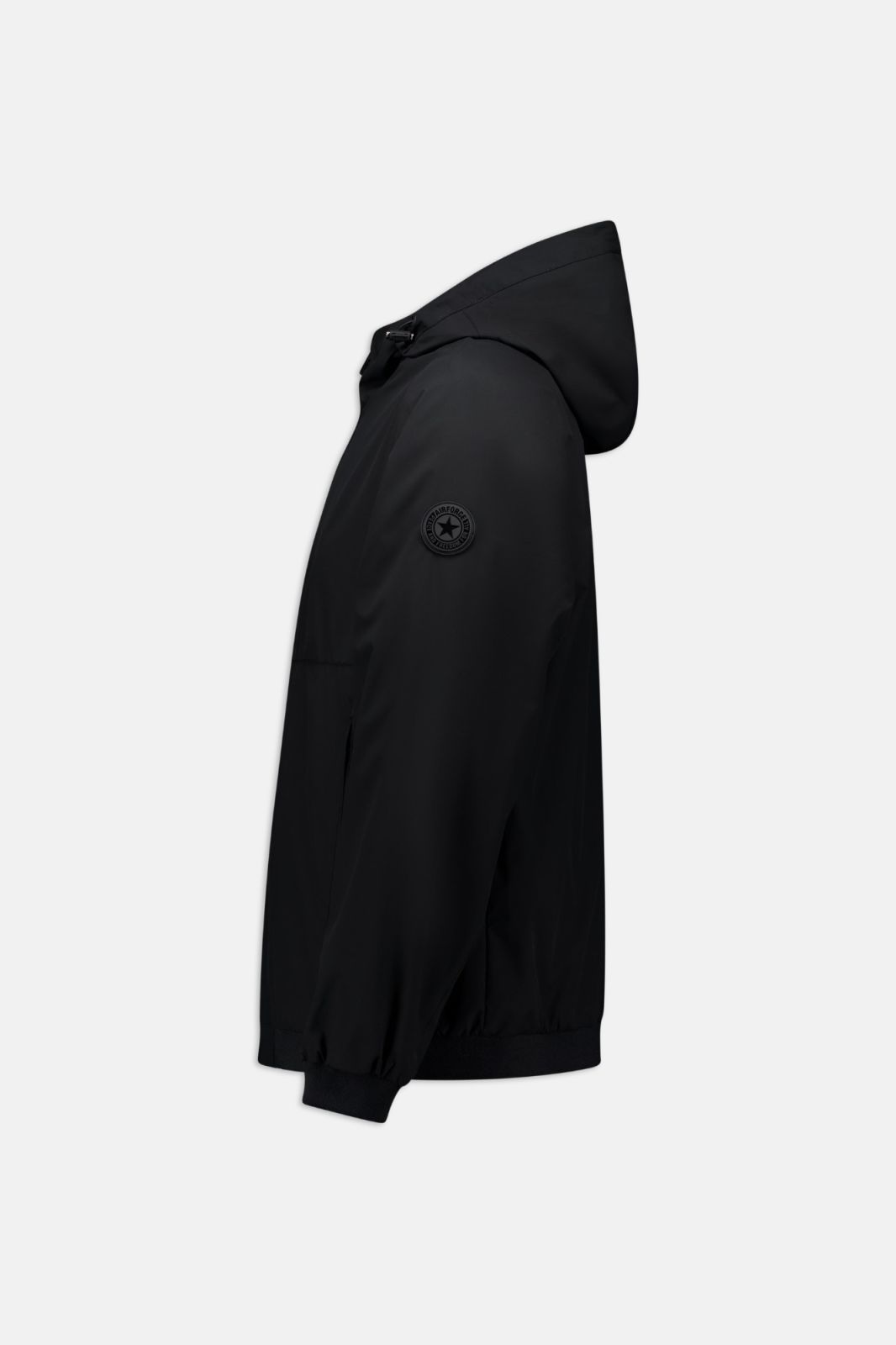 HOODED FOUR-WAY STRETCH JACKET