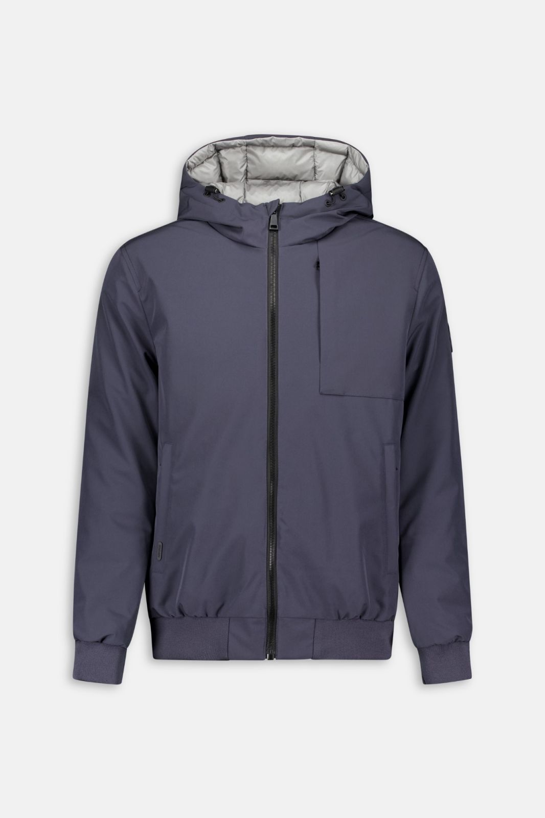 HOODED REVERSIBLE JACKET