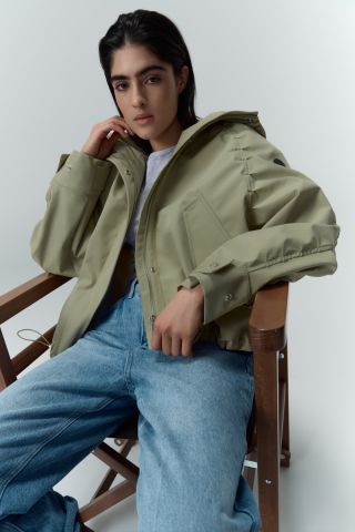 OVERSIZED SOFTSHELL JACKET