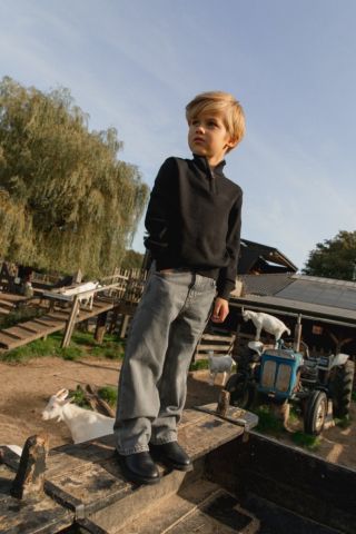KNITWEAR QUATER ZIP