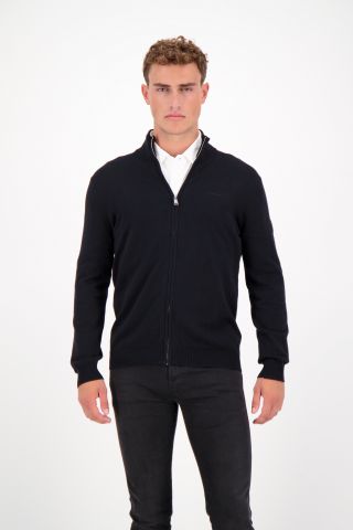 KNITWEAR ZIP VEST