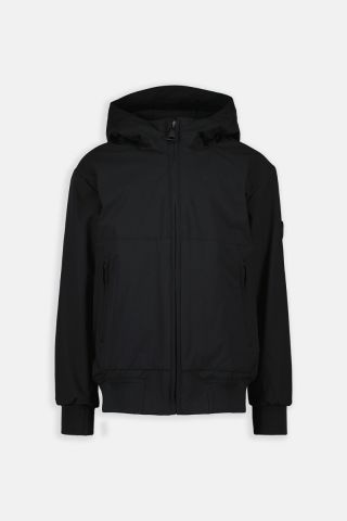 HOODED FOUR-WAY STRETCH JACKET