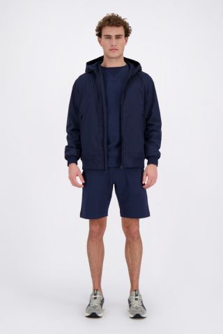 HOODED FOUR-WAY STRETCH JACKET