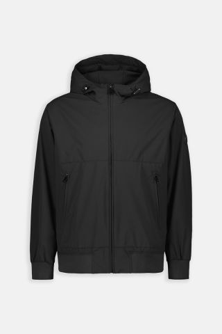 HOODED FOUR-WAY STRETCH JACKET