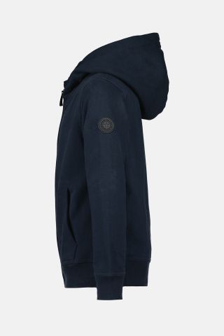HOODED ZIP VEST