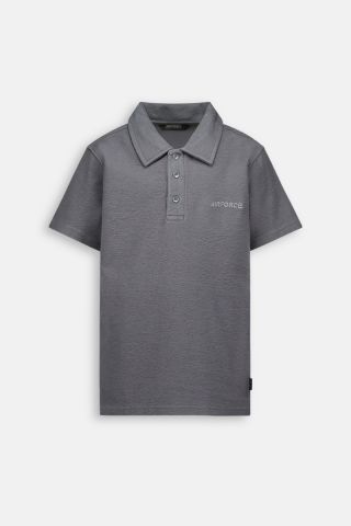 WOVEN POLO SHIRT