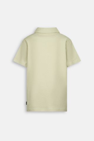 WOVEN POLO SHIRT