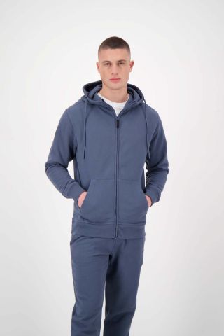 HOODED ZIP VEST