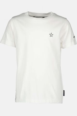 EMBROIDERY OUTLINE STAR T-SHIRT