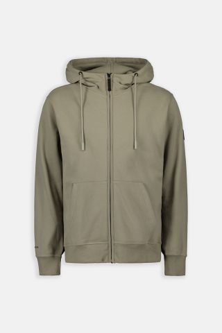 HOODED ZIP VEST