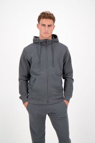 HOODED ZIP VEST