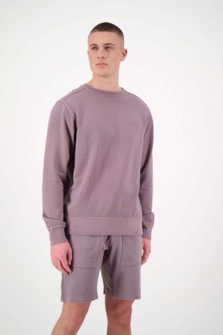 SWEATER GARMENT DYED