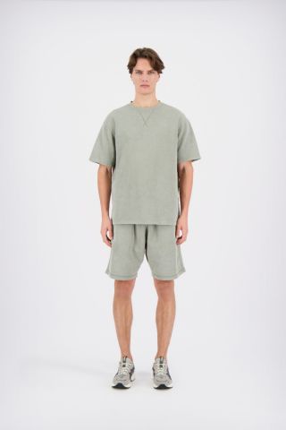 DYED SHORT SWEAT PANTS