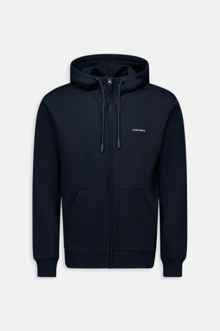 BASIC HOODED ZIP VEST