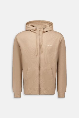 BASIC HOODED ZIP VEST
