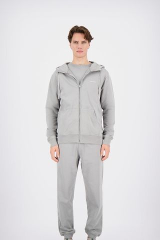 BASIC HOODED ZIP VEST