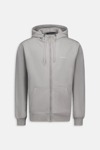 BASIC HOODED ZIP VEST