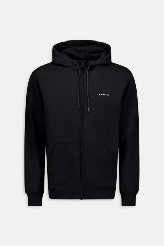 BASIC HOODED ZIP VEST