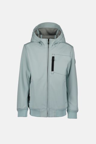 HOODED JACKET SOFTHELL CONTRAST STIT