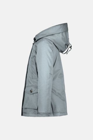 4 POCKET PARKA HERRINGBONE