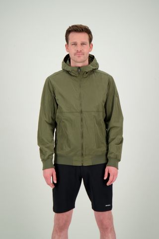 WAXED CRINCLE JACKET